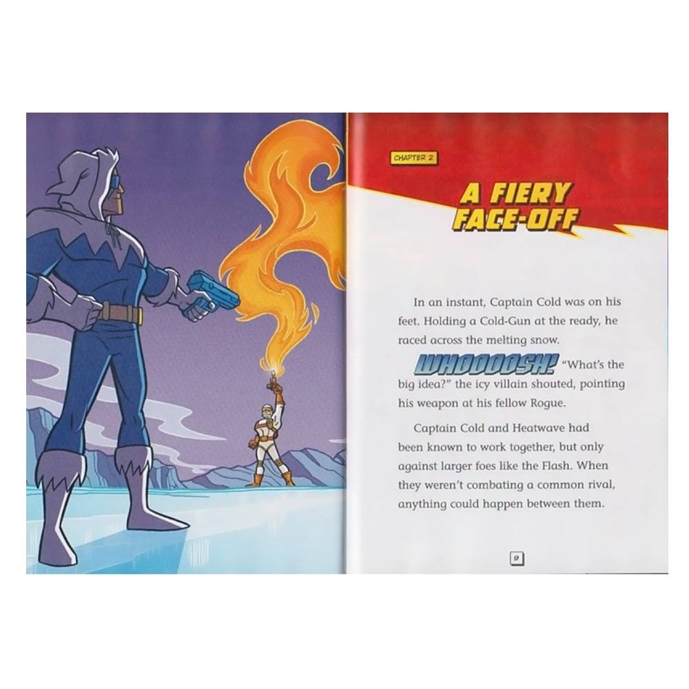 DC Super Heroes and Villains : 12 Book Collection : Batman + Superman + Wonder Woman + Green Lantern + The Flash + Captain Cold เซตหนังสือ ดีซี ซุปเปอร์ฮีโร่ 12 เล่ม เหมาะกับเด็ก 7+