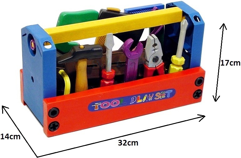 ของเล่นเครื่องมือช่าง ชุดของเล่นงานช่าง กระเป๋าช่างเด็ก ขนาดใหญ่เหมาะมือ พร้อมเข็มขัดช่าง