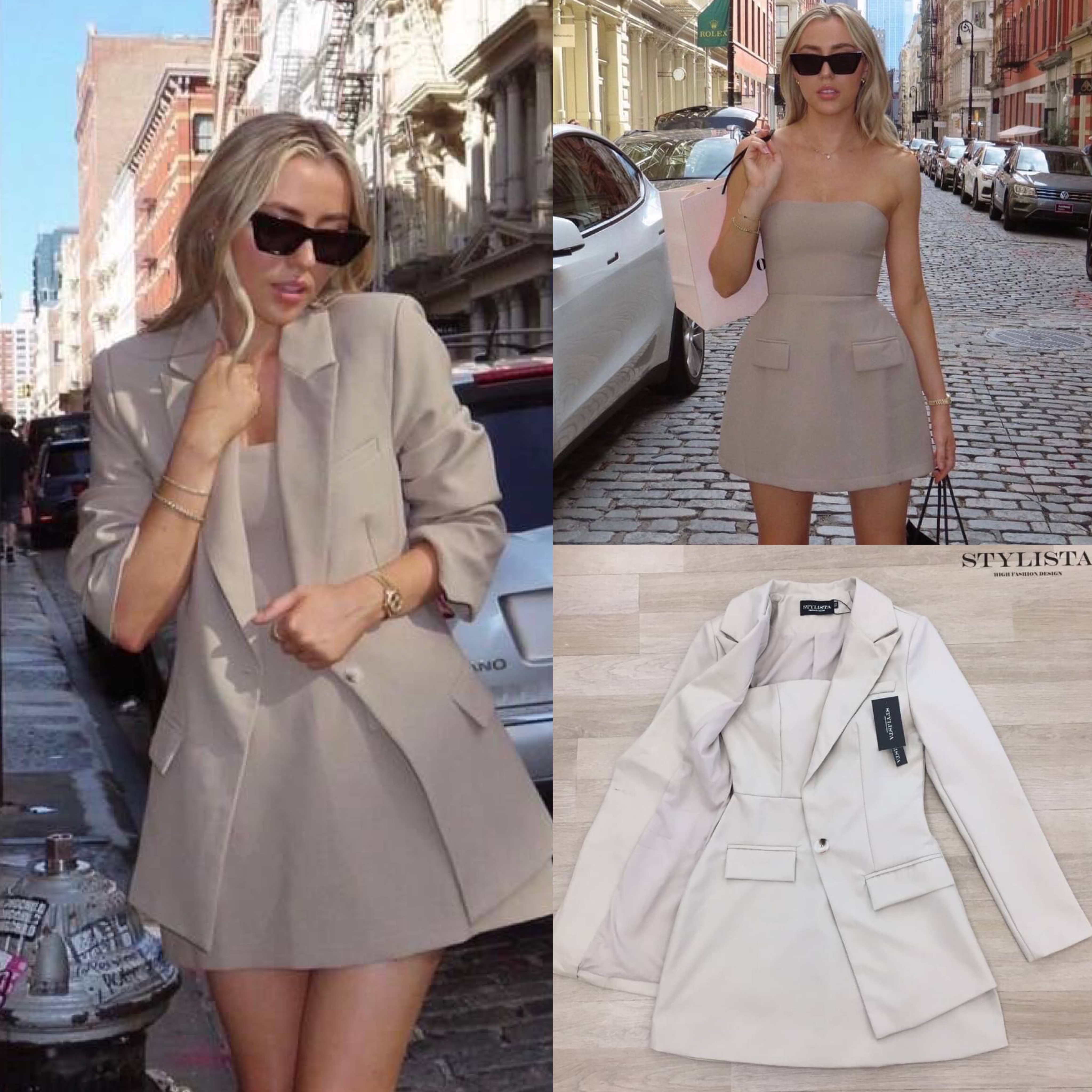 เซตเสื้อ+เดรสเกาะอก ใส่สวยเรียบหรูดูดีมาก แพลตเทินดีงาม ใส่สวยเปะสุดๆ สินค้าคุณภาพ (พร้อมส่ง)