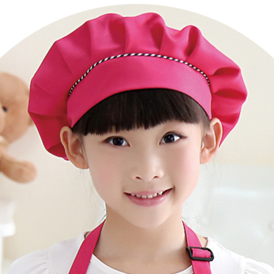 NanaBaby หมวกเชฟเด็ก หมวกกุ๊กเด็ก หมวกทำอาหารเด็ก หมวกทำครัวเด็ก ชาย/หญิง