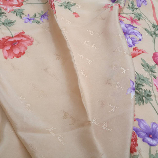 ผ้า Silk NINA RICCI
