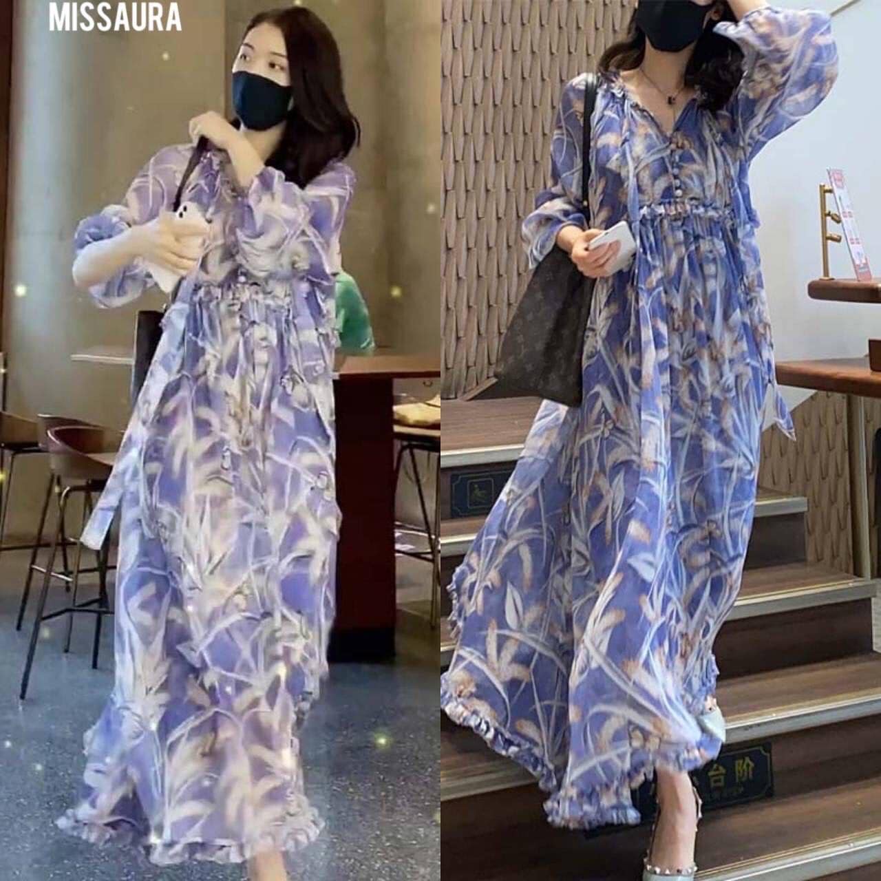 set 2 pcs. แม็กซี่เดรส มาพร้อมกับ สายเดียว อีก1 ตัว เป็นแม็กซี่ที่คุ้มมาก ใส่แบบโอเวอร์ไซ สะบายๆ เป็นงานเดรสแตีงกระดุม แต่งระบายทั้งตัว งานอลังการ คัดติ้ง เป้ะ นะจ้ะ สินค้าคุณภาพ (พร้อมส่ง)