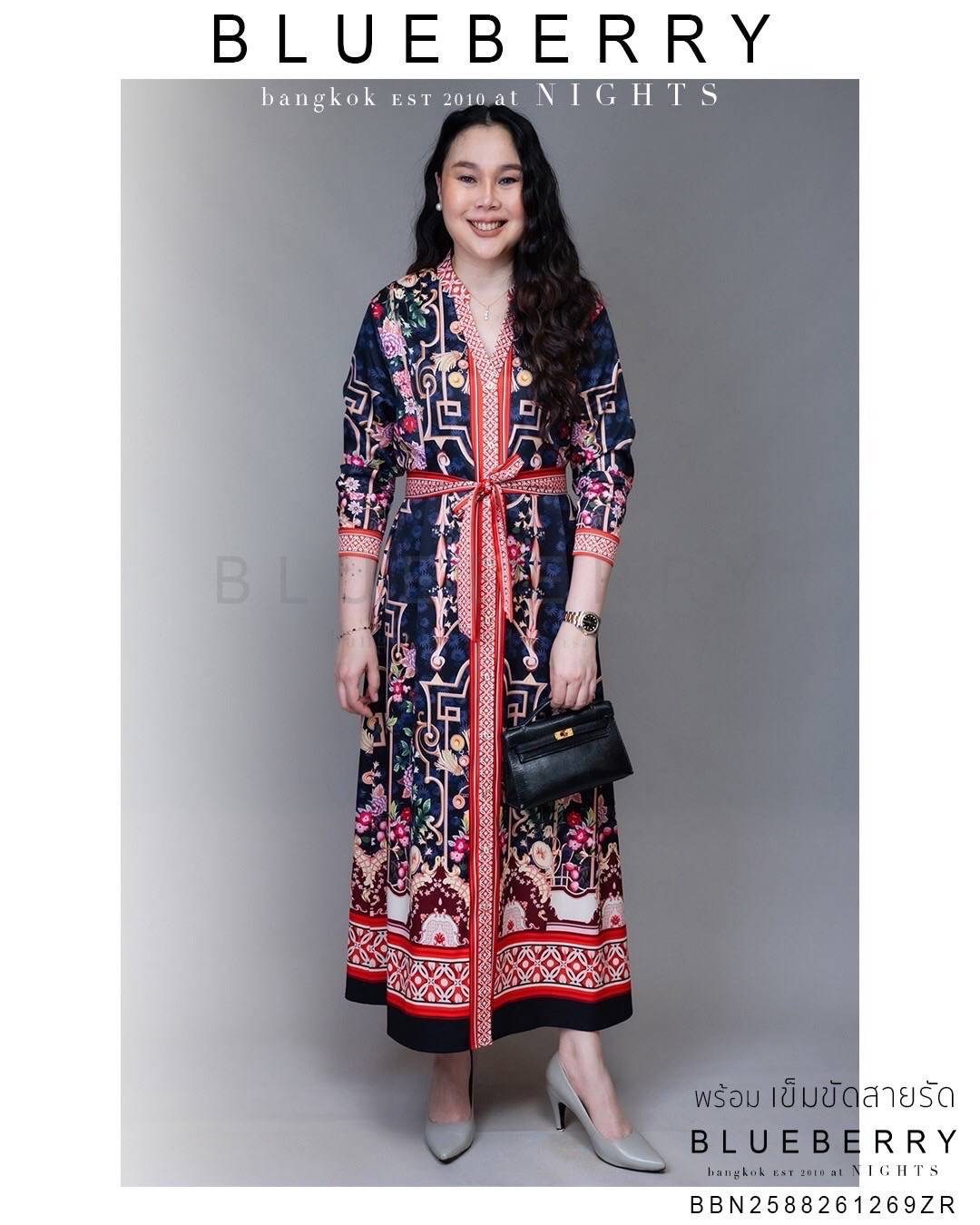 ชุดเดรส พรีเมี่ยมแม็กซี่เดรสเชิ้ต GG พร้อมสายรัดเอว แม็กซี่เดรสเชิ้ตคลาสสิคพิมพ์ลายแบรนด์เนมคอลเลคชั่นสุดหรู ใส่สบาย : สินค้าคุณภาพ (พร้อมส่ง)