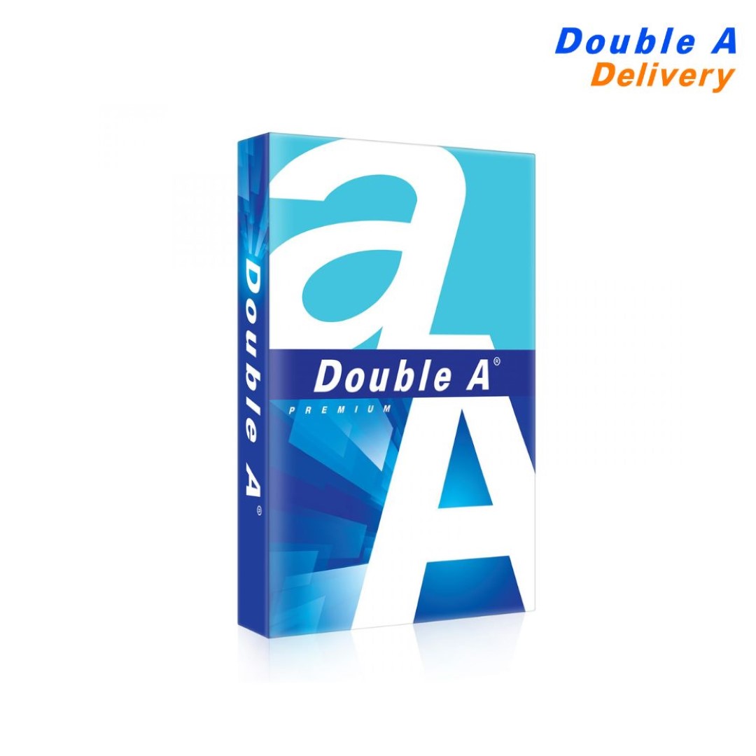 กระดาษ Double A 80 แกรม ขนาด F14 (รีม)