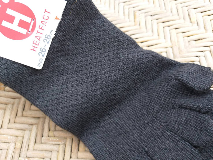 ถุงเท้าชาย HEATFACT ใส่หน้าหนาว แบบแยกนิ้ว