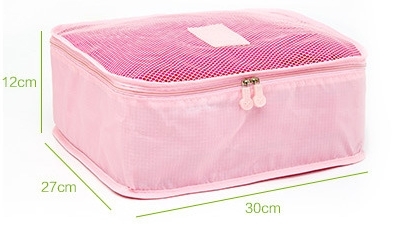 Diniwell Travel Receive Bag กระเป๋าจัดระเบียบเดินทาง 6 ใบ แบ่งใส่เสื้อผ้า กางเกง ชุดชั้นใน กางเกงใน อุปกรณ์ไอที ผลิตจากวัสดุกันน้ำคุณภาพดี มี 9 สีให้เลือก