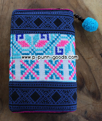 กระเป๋าสตางค์ผ้าชาวเขา