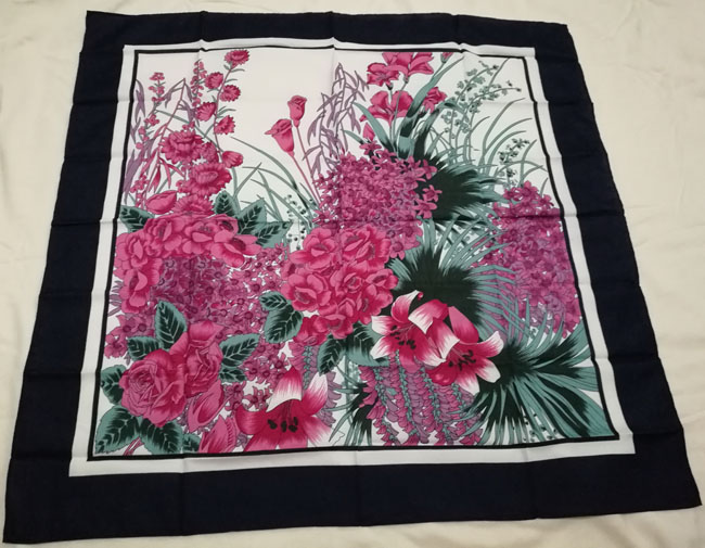 ผ้าพันคอ ผ้าคลุมไหล่ ผืนใหญ่ นุ่ม ลายสวย