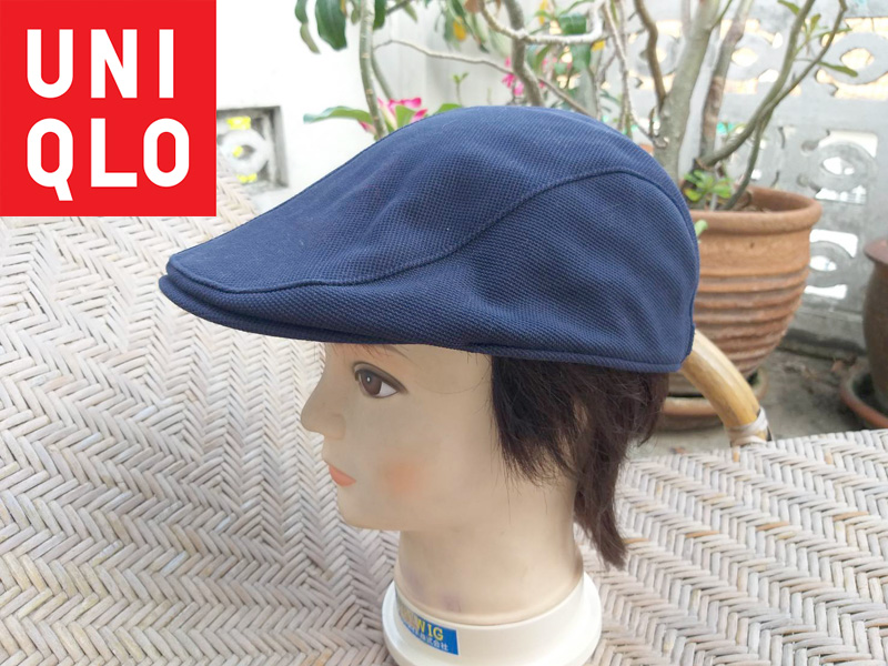 หมวกติงลี่ หมวกแฟลตแค็ป Uniqlo