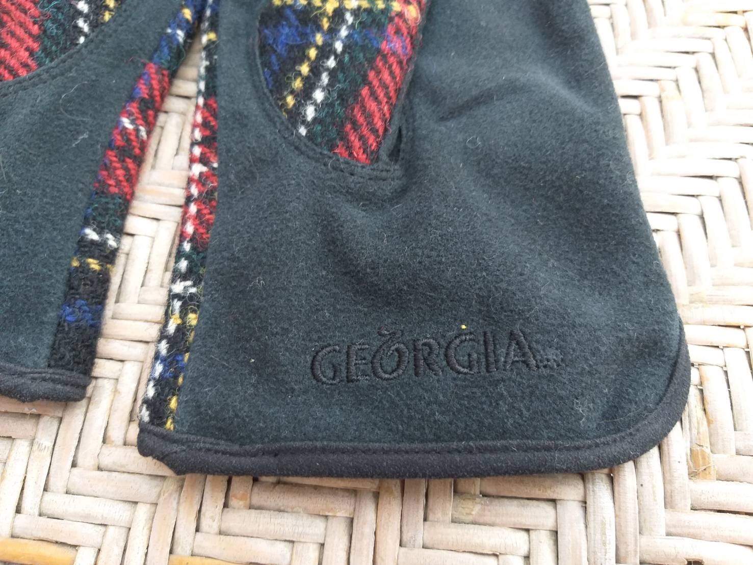 ถุงมือขนสัตว์ HarrisTweed ชายไซด์ S-M