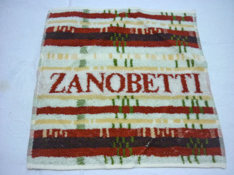 ผ้าขนหนูเช็ดหน้า ZANOBETTI