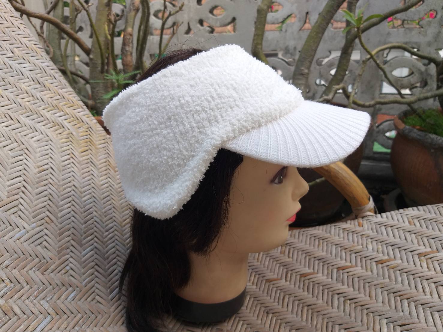 หมวกไหมพรมเปิดหัว adidas สุดเก๋ สวยมากๆ