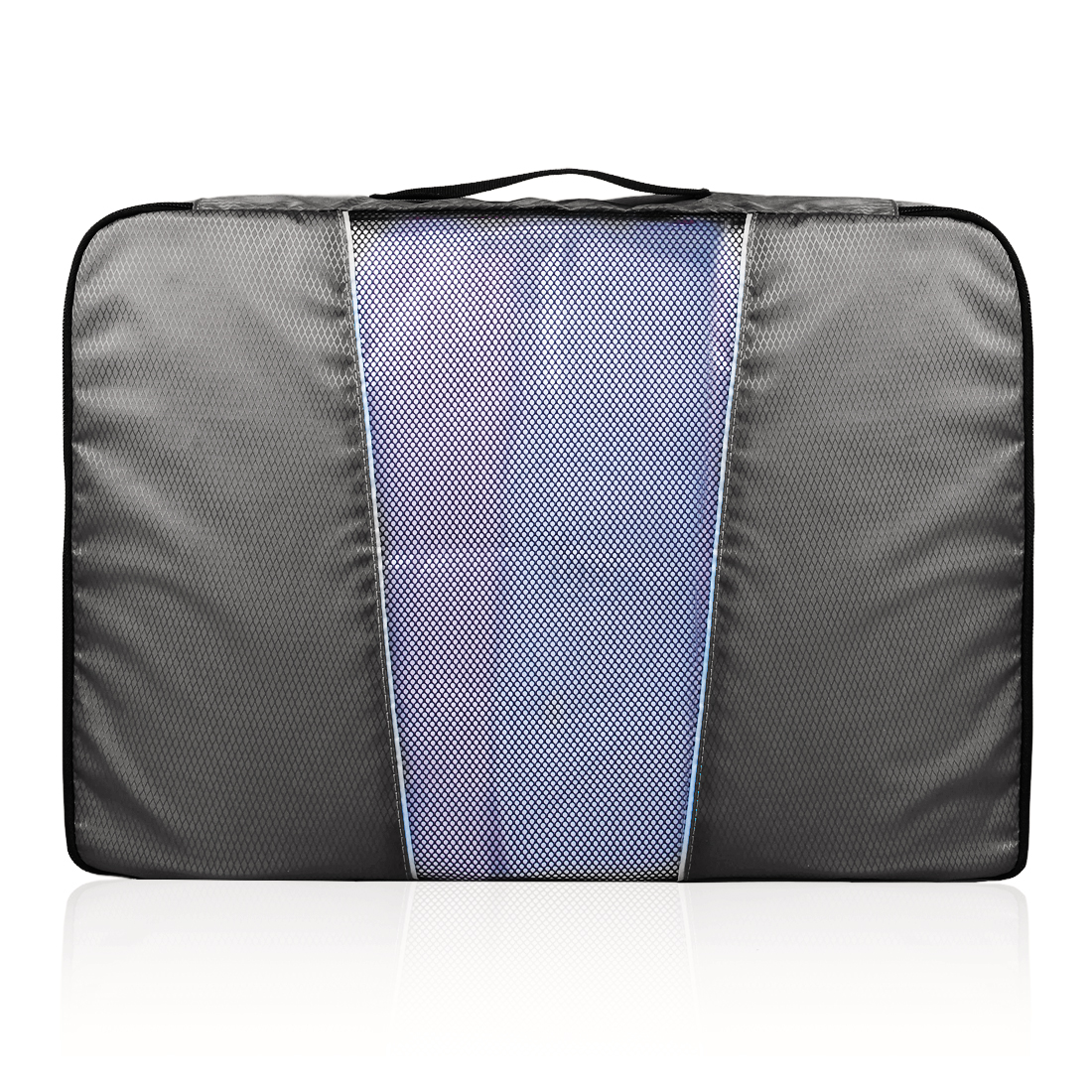 Bagsmart กระเป๋าจัดระเบียบเดินทาง 4 ใบ กันน้ำ พกพาสะดวก ใส่เสื้อผ้า, อุปกรณ์ไอที, อุปกรณ์น้ำ และรองเท้า (Grey)