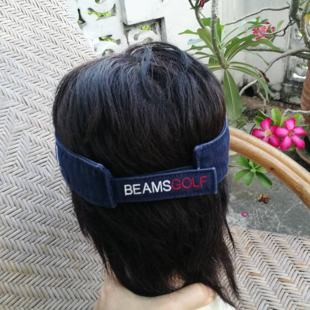 หมวกไวเซอร์ หมวกเปิดหัว BEAMS GOLF