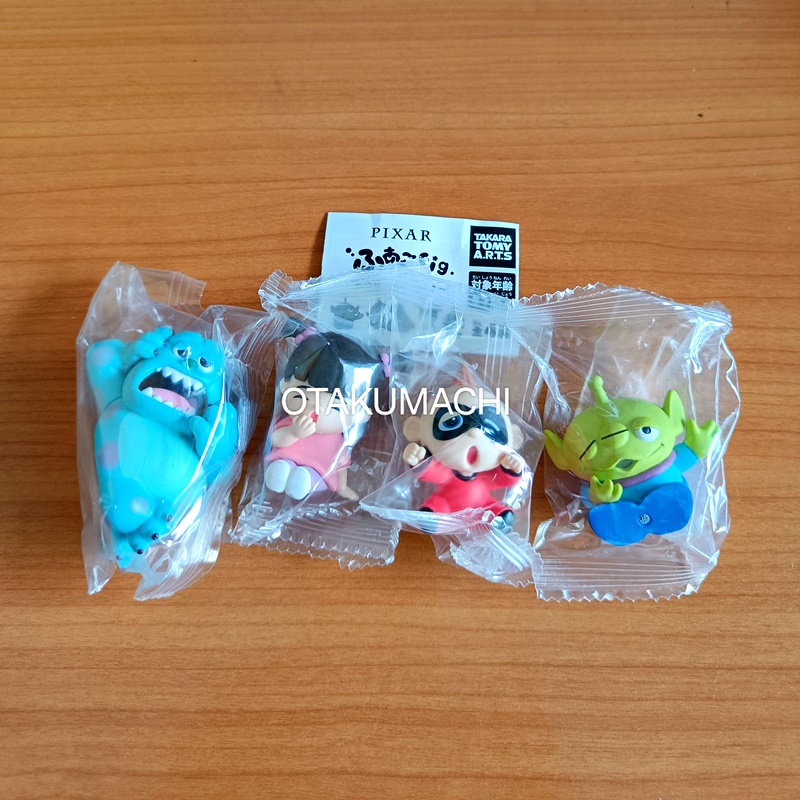 กาชาปองตัวการ์ตูน Huaa~Fig. Pixar Characters จากเรื่อง Toy Story และ Monsters, Inc.