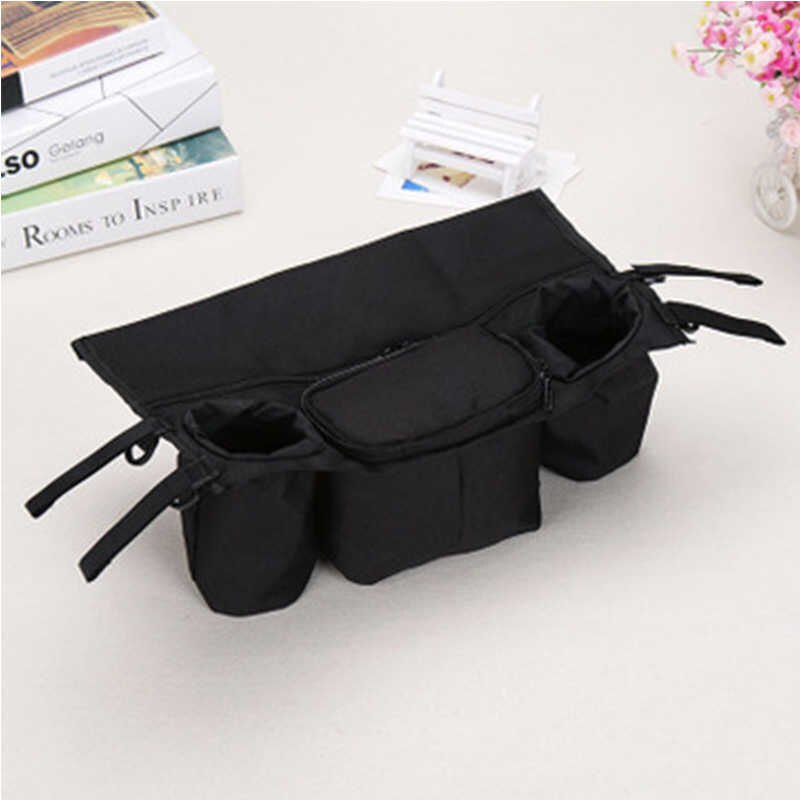 กระเป๋าวางแก้วน้ำ ที่วางขวดนมรถเข็นเด็ก กระเป๋ารถเข็นเด็ก กระเป๋าติดรถเข็นเด็ก Baby Stroller Organizer