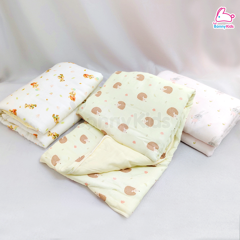 Little Eden (ลิตเติ้ลอีเด้น) Little Downy ผ้าห่มนวมใยไผ่100% ขนาด 40x40 นิ้ว (100x100cm.)