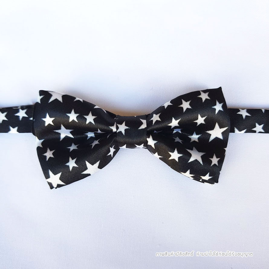 โบว์หูกระต่ายเด็ก ผูกสำเร็จ ปรับขนาดได้ สำหรับวัย 1-12 ปี