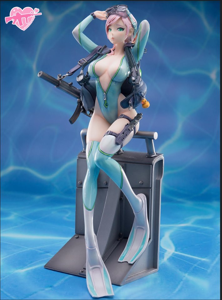 เปิดจอง DAMTOYS DMF003 "After-School Arena" Vol.3: 1/7 Frog Lady-Aegir
