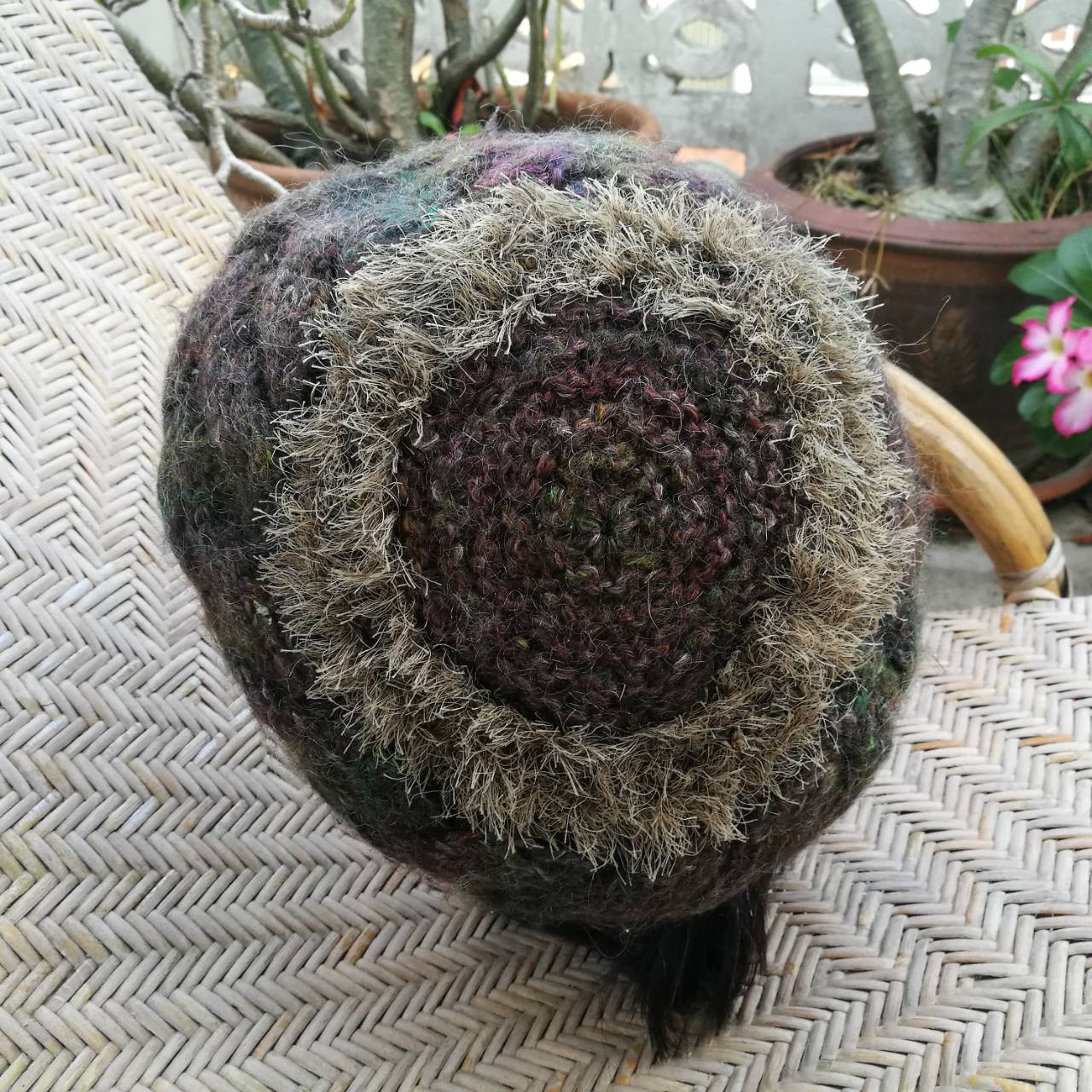 หมวกเบเร่ต์ไหมพรมสุดเก๋