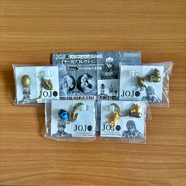 กาชาปอง JoJo's Bizarre Adventure Ear Cuff Collection