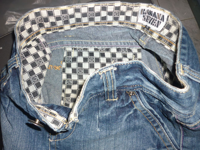 กระโปรงยีนส์ BANANA SEVEN สวยมาก 32-36-11