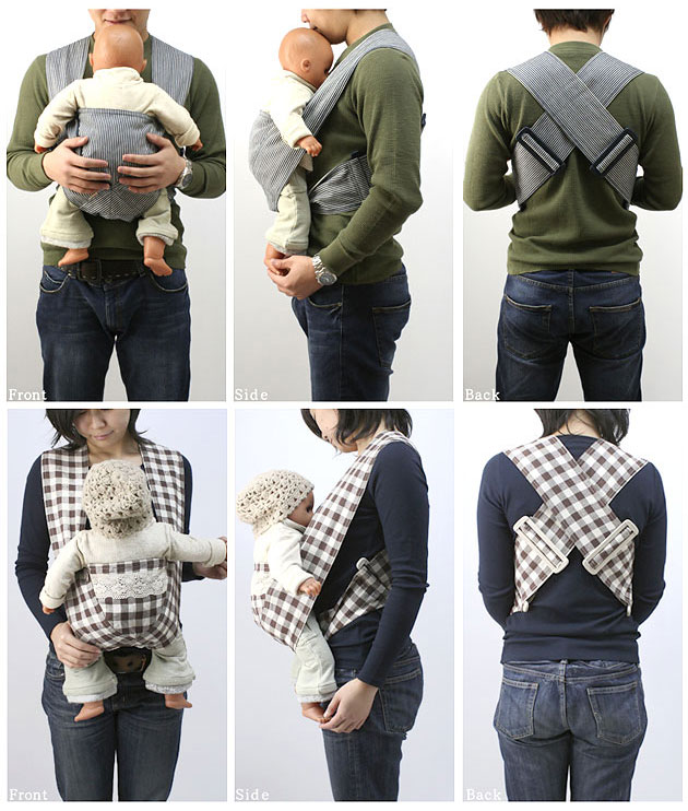 เป้อุ้มญี่ปุ่น เป้อุ้มเด็กสไตล์ญี่ปุ่น minizone รุ่นปรับระดับได้ (เก็บเงินปลายทางได้)