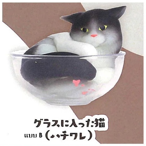 กาชาปองน้องแมว Cat is Liquid