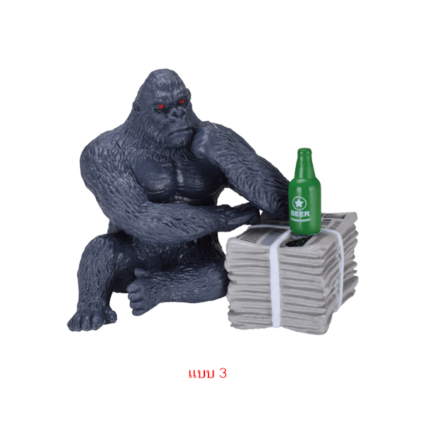 กาชาปองมาสคอทคิงคองเมา Drunken Kong After Party