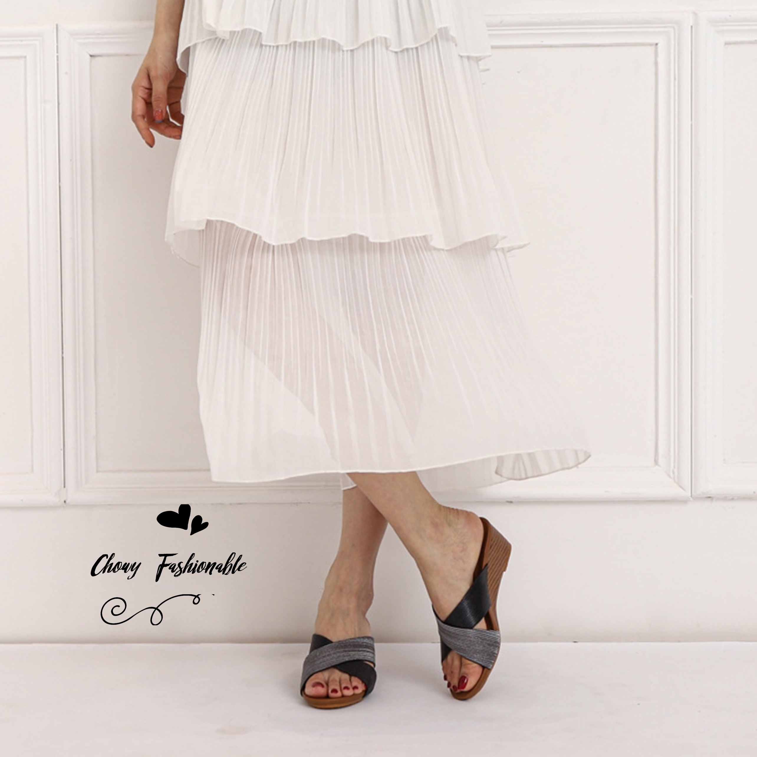 รองเท้าแตะส้นเตารีดไซส์ใหญ่ 43 แตะสวม ส้นเตารีดไซส์ใหญ่ สีดำ KR1080BL