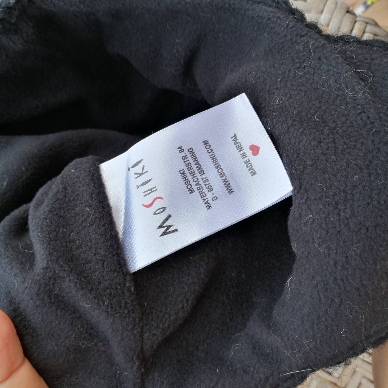 หมวกไหมพรมขนสัตว์บุฟลีซ MOSHIKI อุ่นติดลบ /ของใหม่/