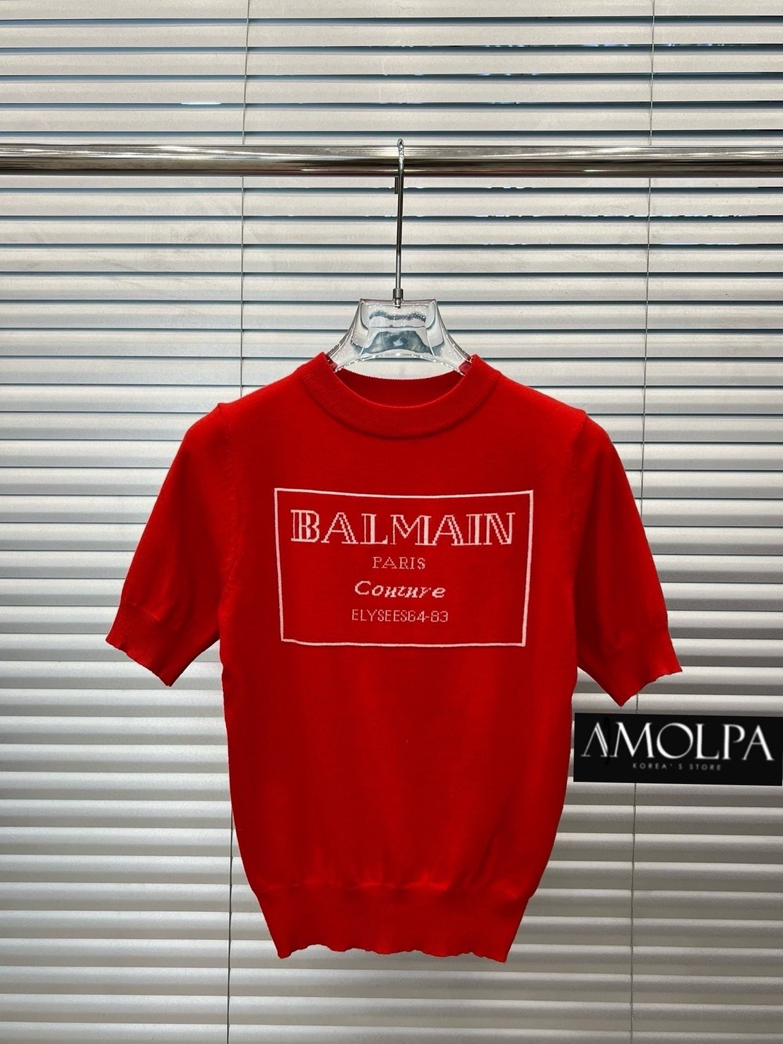 เสื้อไหมพรมแขนสั้น BM KNIT งาน 1 : 1 เนื้อผ้าดีม๊าก ผ้าใส่สบายมาก ห้ามพลาด ใส่สบายสุดๆ : สินค้าคุณภาพ (พร้อมส่ง)