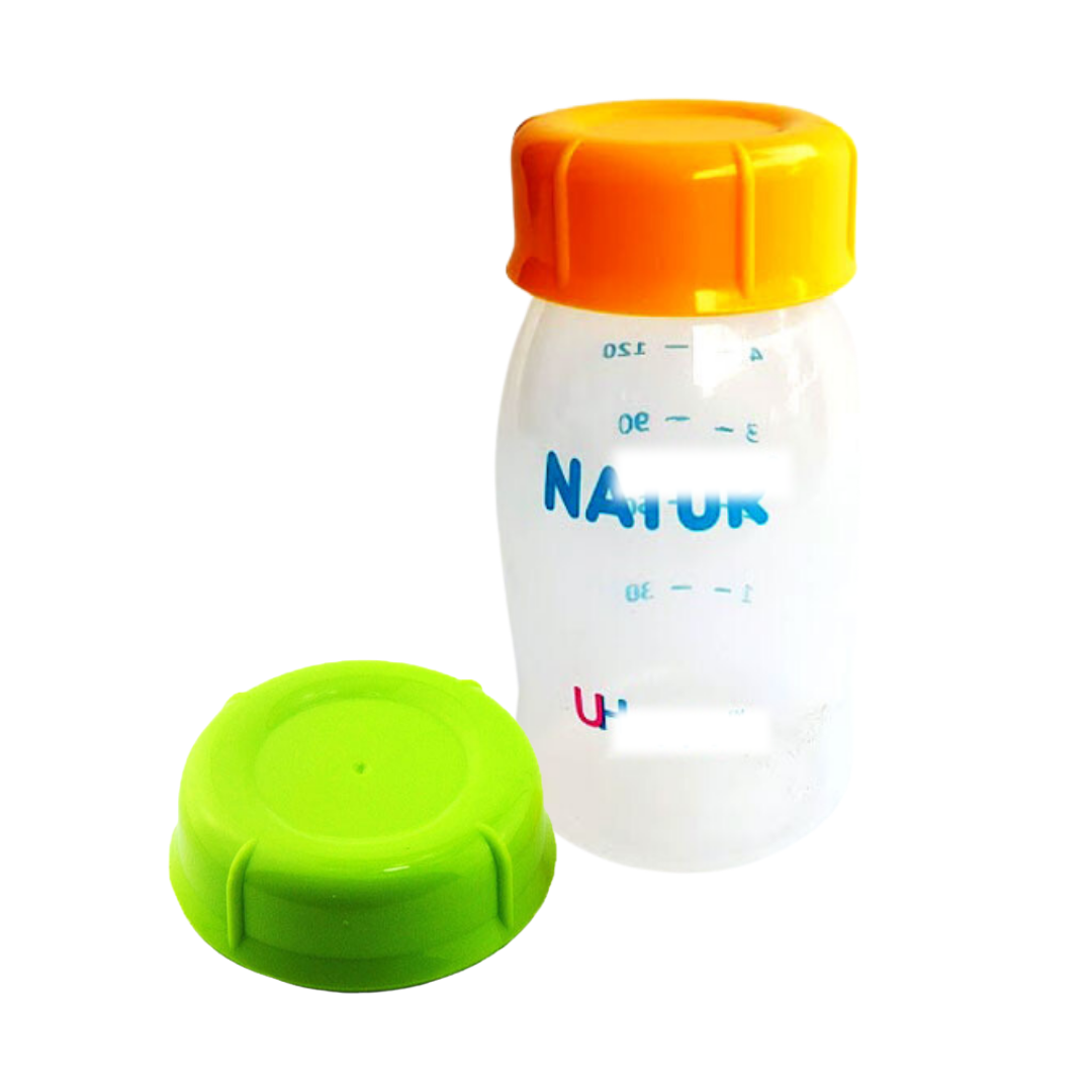 ฝาขวดนม ฝาปิดขวดนมเด็ก รุ่นมีซีลกันหก NanaBaby เปลี่ยนขวดนม..เป็นขวดเก็บน้ำนม