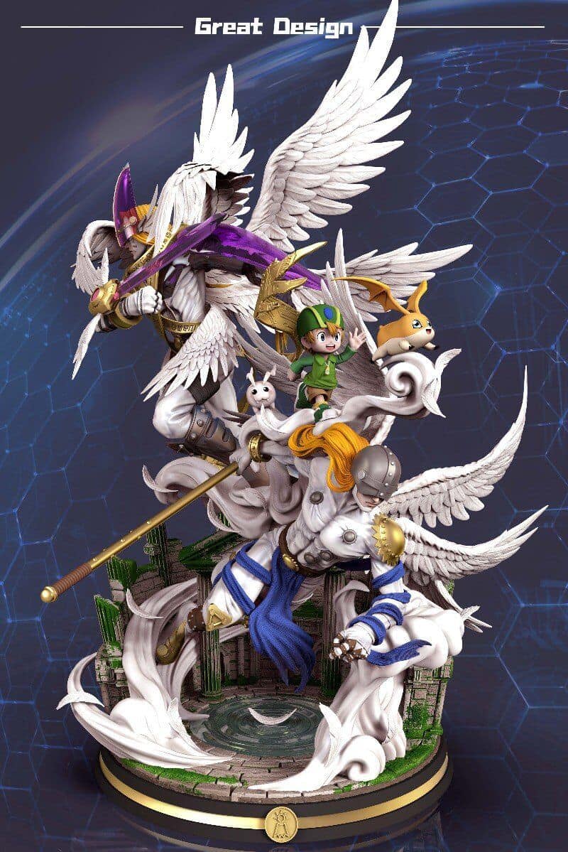 [เปิดจอง] GD studio Holy Angemon Evolutionary chain - Digimon (No lc) ราคา14800-15800