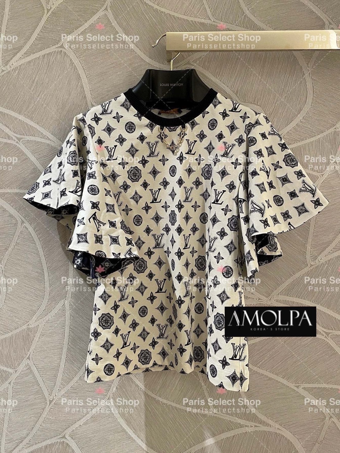 เสื้อยืด LV งานน่ารักมาก ผ้า ใส่สบายมากก ใส่สบาย : สินค้าคุณภาพ (พร้อมส่ง)