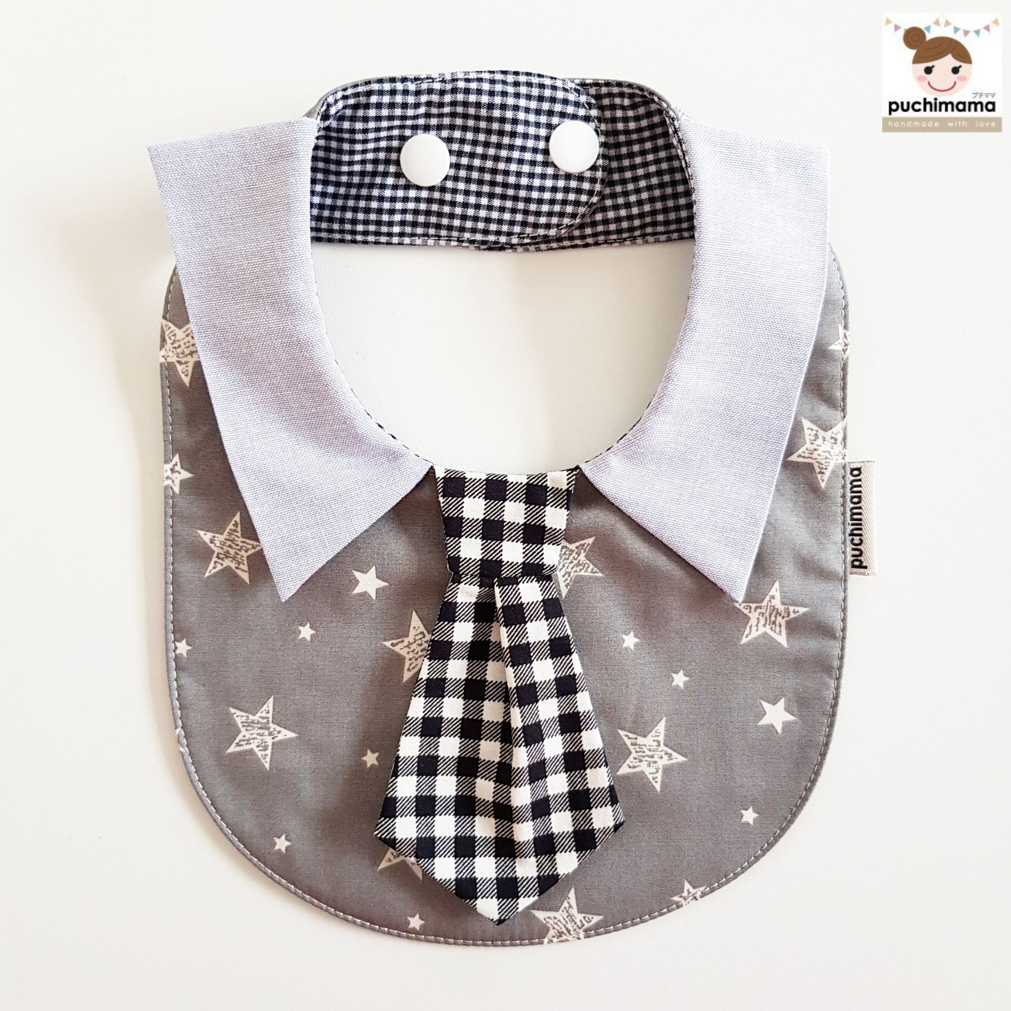Puchimama "Necktie" Bib