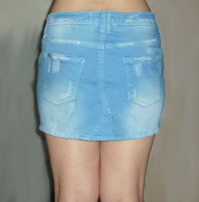 กระโปรงยีนส์ DENIM 31-35-11 สีสวยมากๆ