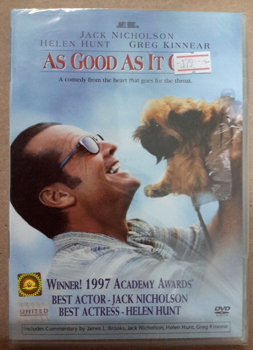 (DVD) As Good as It Gets (1997) เพียงเธอ...รักนี้ดีที่สุดแล้ว (บรรยายไทย)