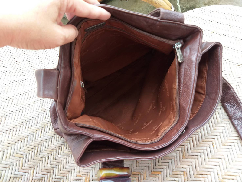 กระเป๋าหนังแท้ renoma หนังหนา ทนมาก