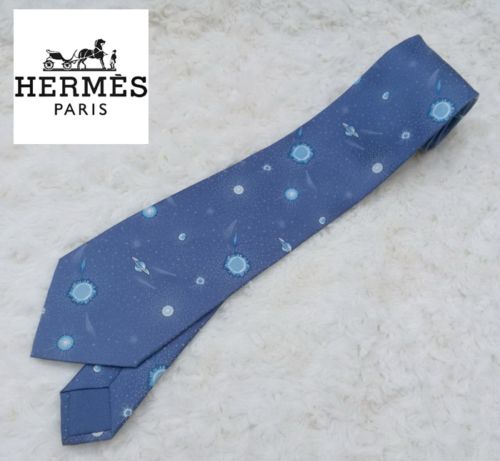 เนคไทแบรนด์เนม HERMES NECKTIE ของแท้
