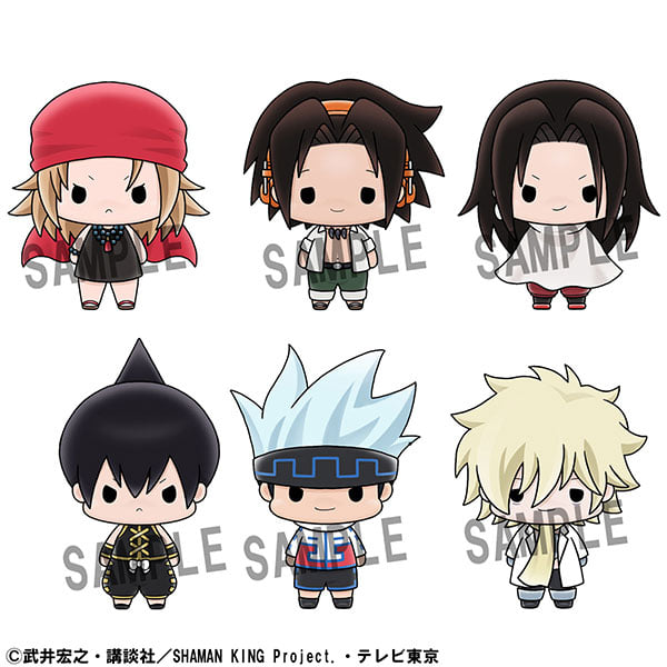 พร้อมส่ง Chokorin Mascot SHAMAN KING 6Pack BOX