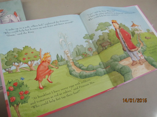 Princess and Angle Stories : Princess Mia and the Big Smile เจ้าหญิงมีอาและรอยยิ้มกว้าง นิทานปกแข็ง