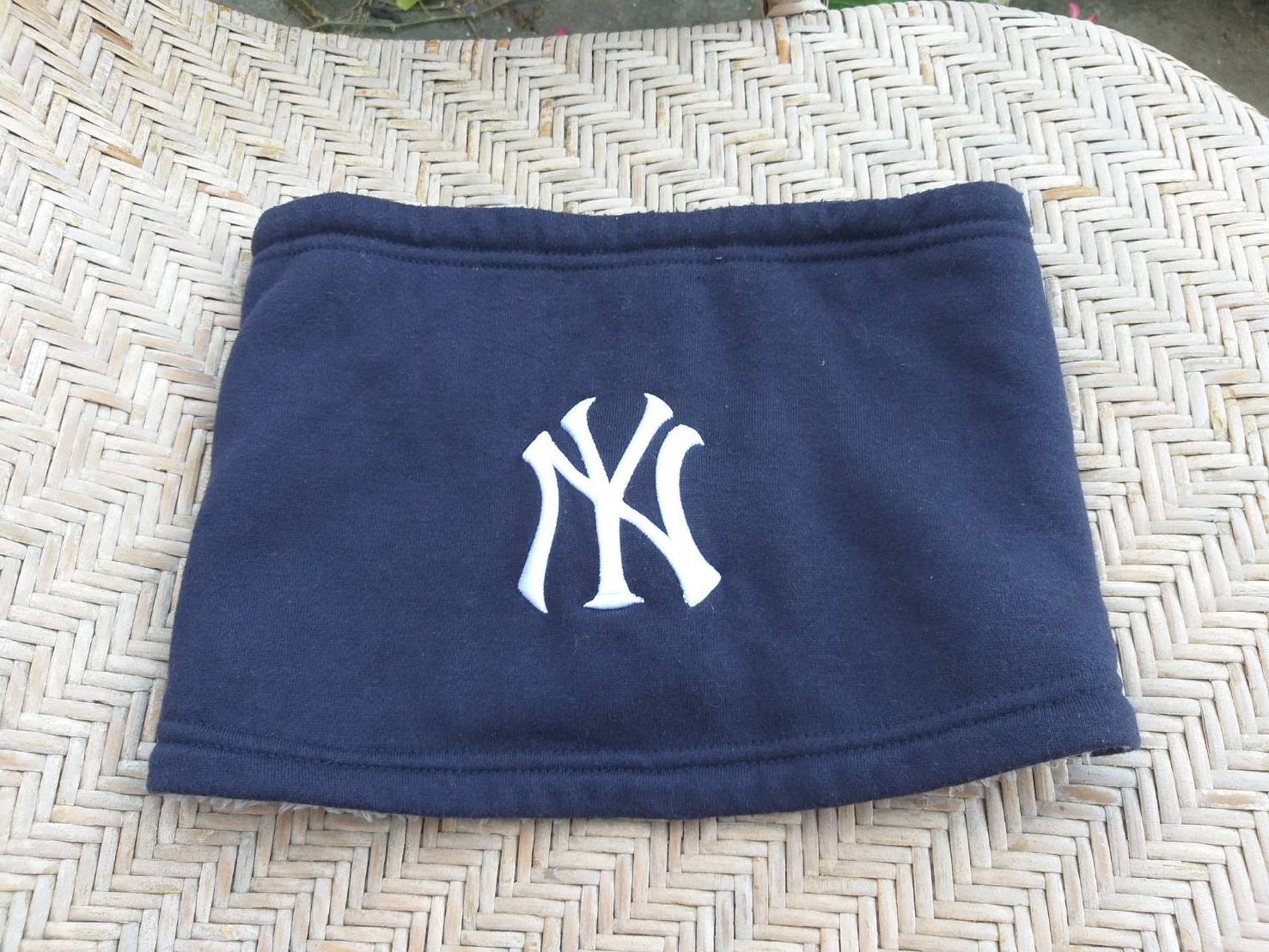 ปลอกคอกันหนาว NY New York Yankees บุขนหมี อุ่นมาก