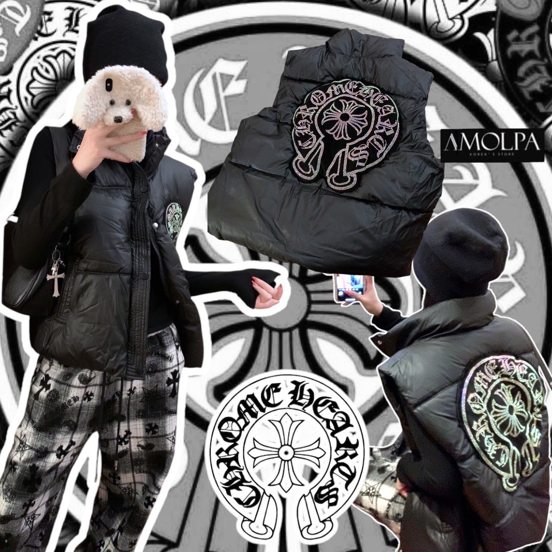 JACKET CHROME HEART งานhiend งานอย่างดี งานบุนวม หนานุ่มแน่น อุ่นมากก เกรดแพงสุดๆ งานสวย จริงงงง ห้ามพลาดเลย ใส่สบาย : สินค้าคุณภาพ (พร้อมส่ง)