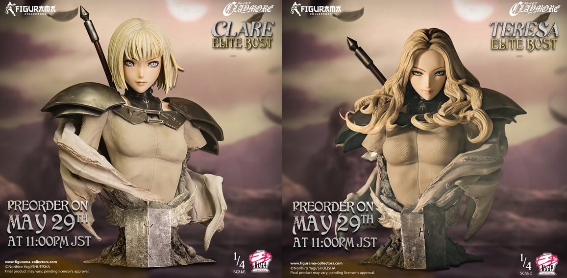 [เปิดจอง] Figurama Clare / Teressa Elite Bust (Claymore)