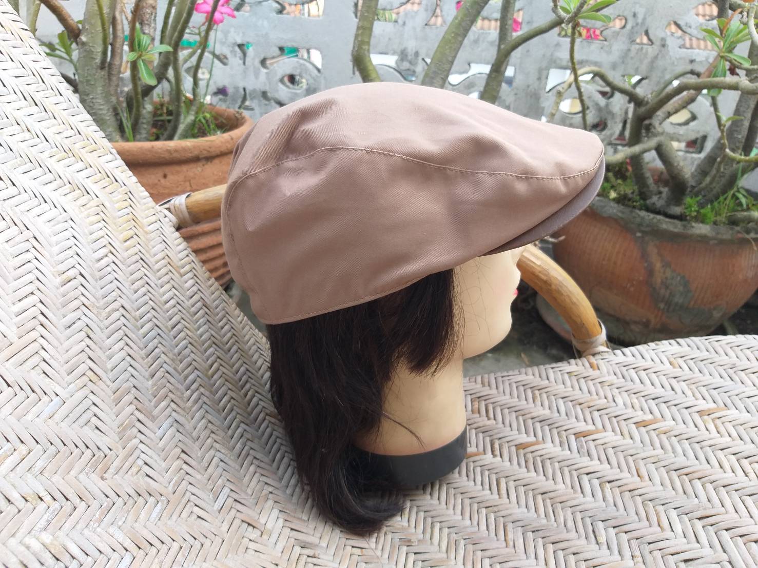 หมวกติงลี่ หมวก flat cap Grace Hats สวยมาก (ของใหม่)