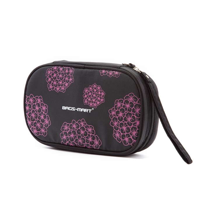 กระเป๋าเก็บเครื่องประดับ จัดเก็บสร้อยข้อมือ ต่างหู แหวน สร้อยคอ กำไล นาฬิกา คุณภาพสูง (Rose Pink)