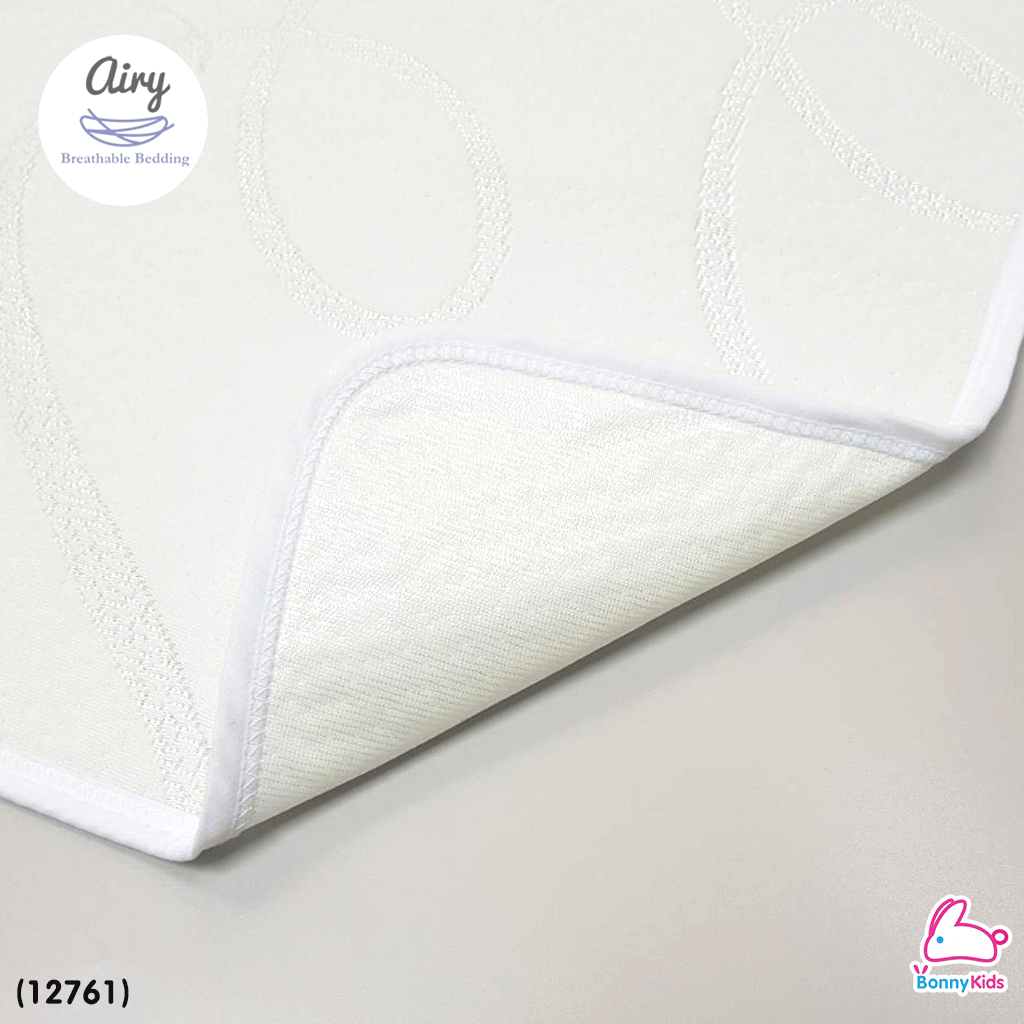 (12761) Airy (แอร์รี่) Waterproof Mattress protector แผ่นรองกันเปื้อนสำหรับทารก (70x100 cm)