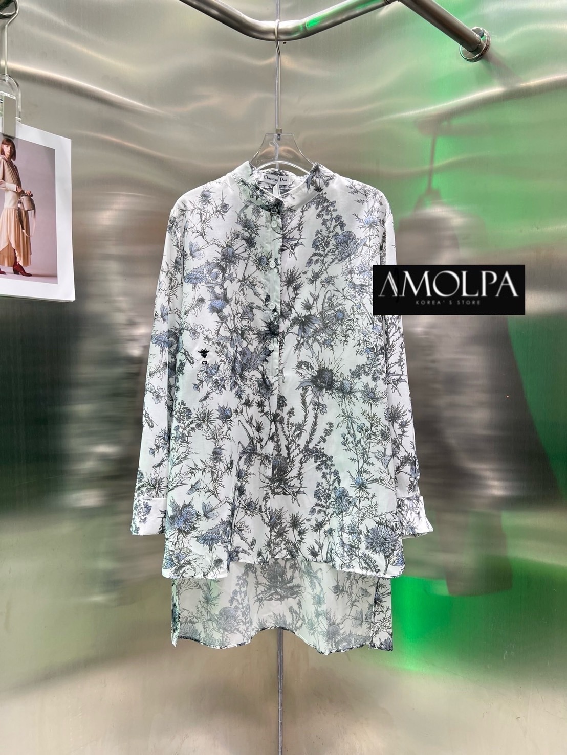 SHIRT CHISTIAN DIOR รุ่นนี้ไฮเอนชนช๊อป ขึ้นห้างเลยน๊า งาน ใส่สบายสุดๆ ใส่สบาย : สินค้าคุณภาพ (พร้อมส่ง)