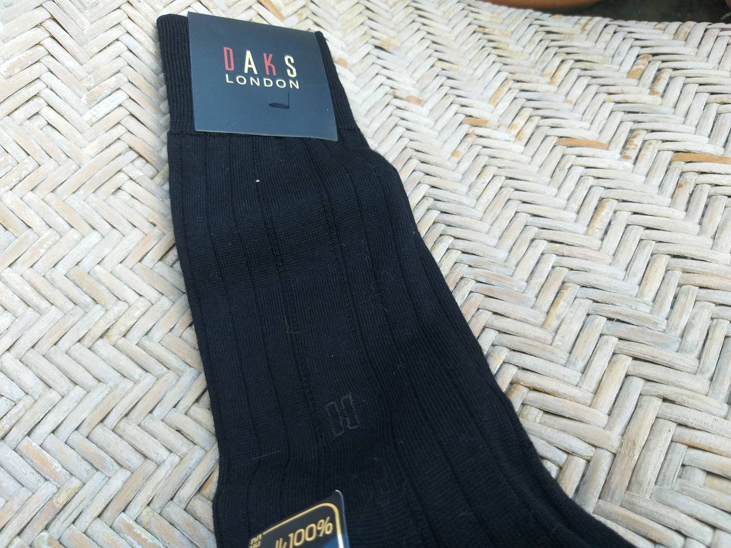 ถุงเท้าชาย DAKS LONDON สีดำ